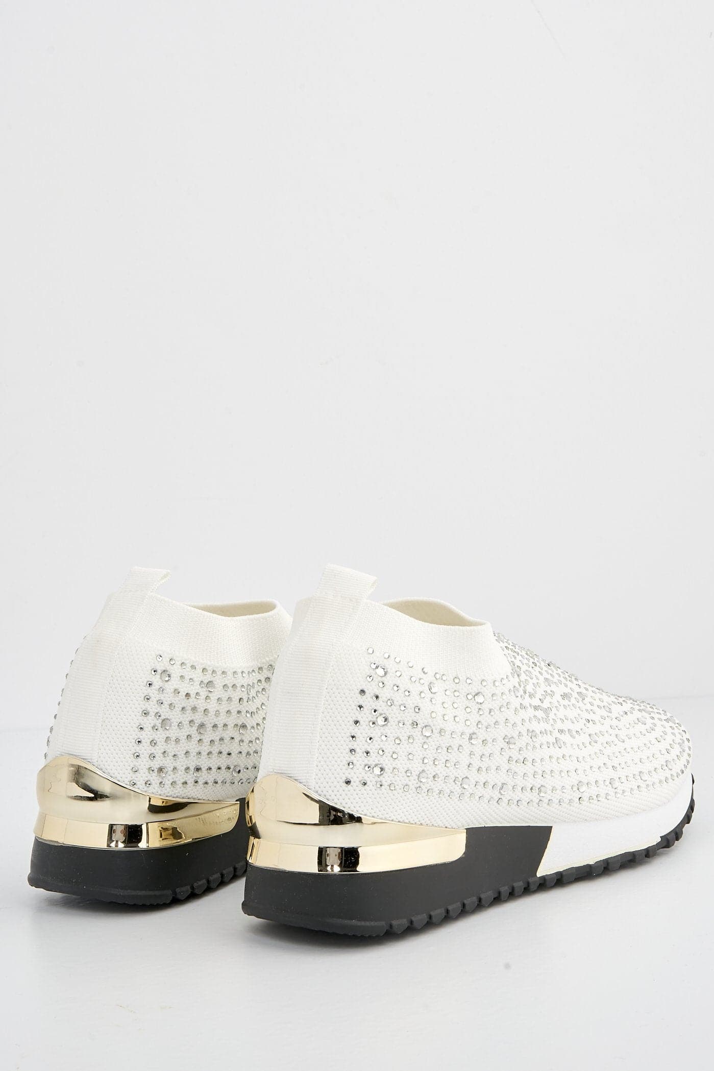 Ari Slip On Trainer in White - Image 6