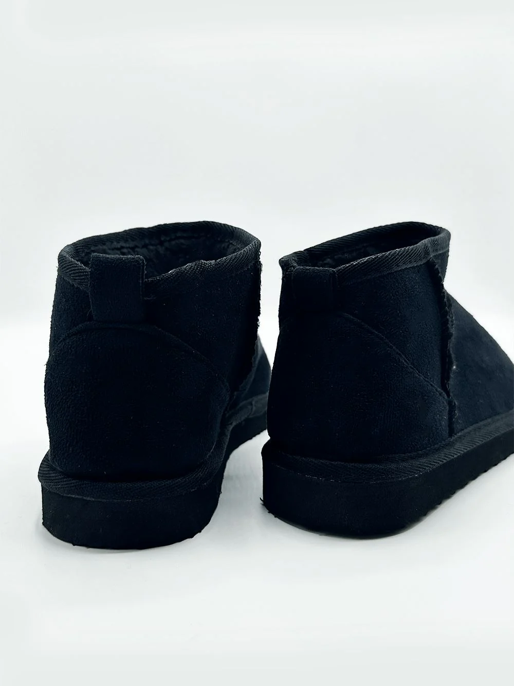 Cinthia Comfy Soft Fabric Ankle Boots in Black - Image 4