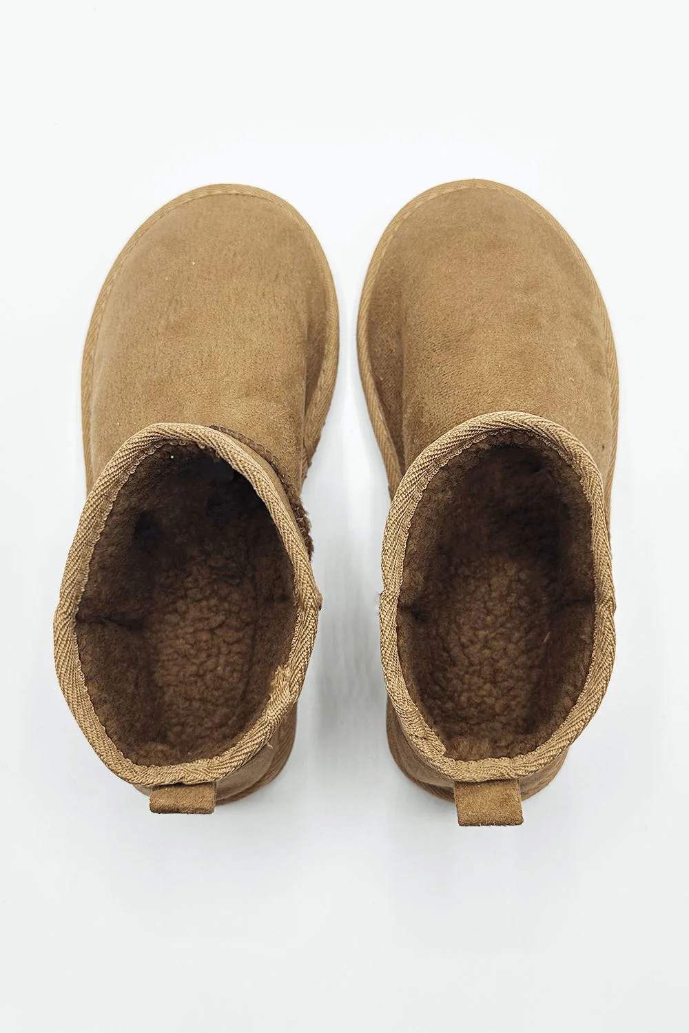Cinthia Comfy Soft Fabric Ankle Boots in Tan - Image 5