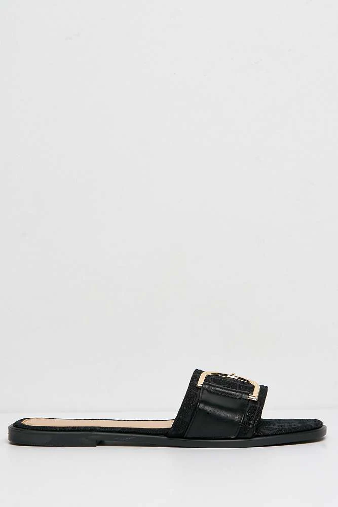 Harpey D-Link Flat Sliders in Black - Image 5
