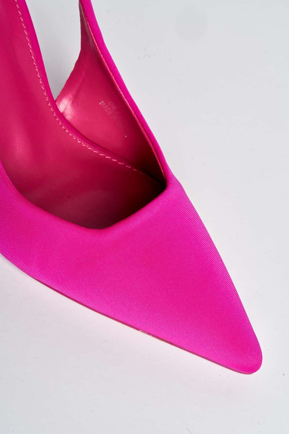 June Pointed Toe Sling Back Court Shoes in Purple - Image 6