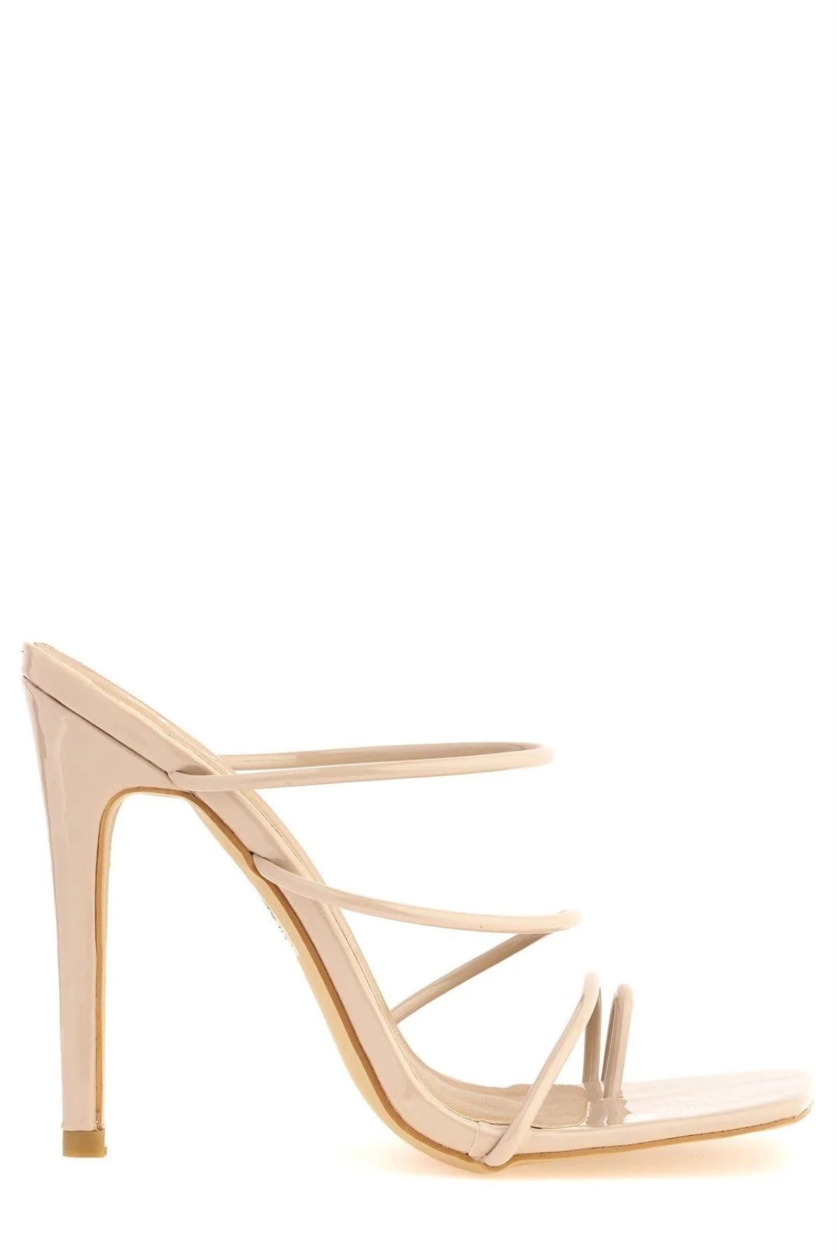 Miracles Toe Ring Strappy Mule in Nude - Image 5
