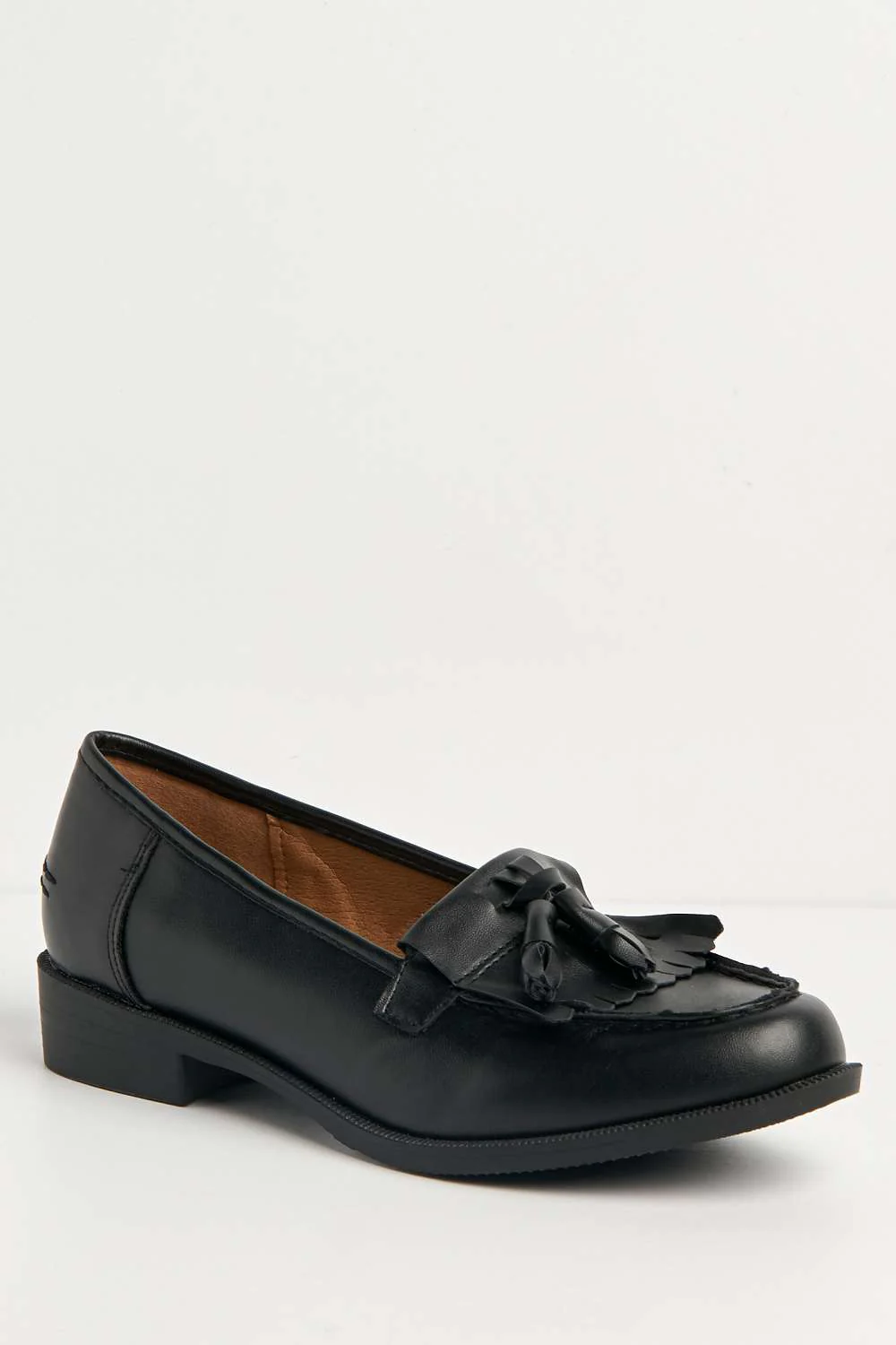 Radley Flat Fringe Toggle Loafer in Black Matt - Image 4