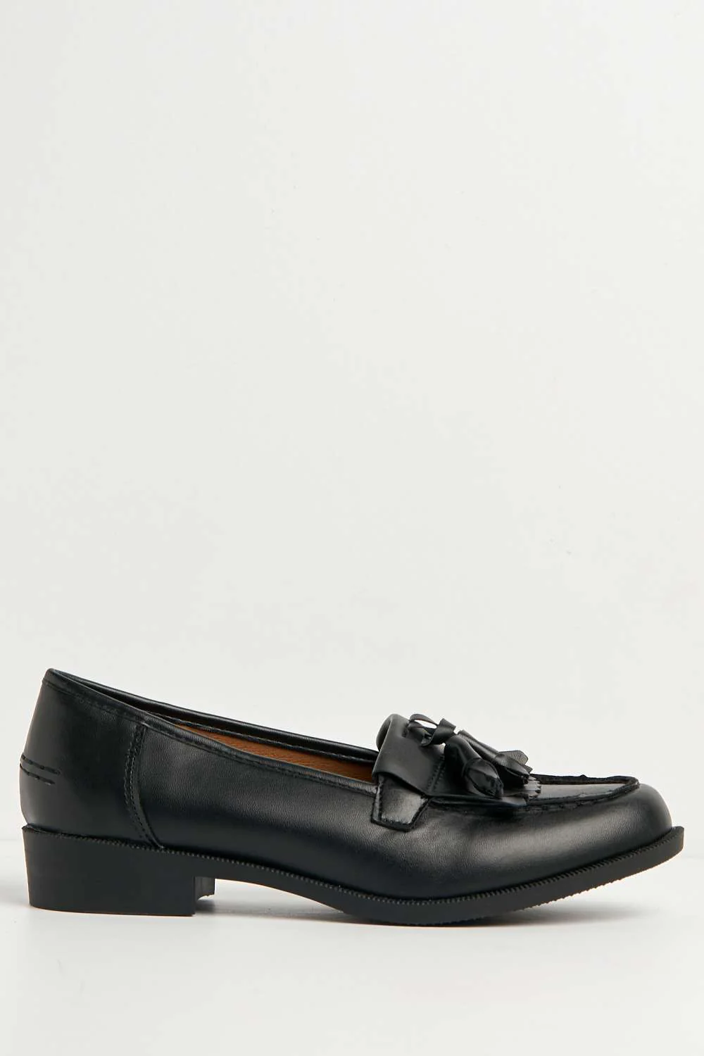 Radley Flat Fringe Toggle Loafer in Black Matt - Image 5