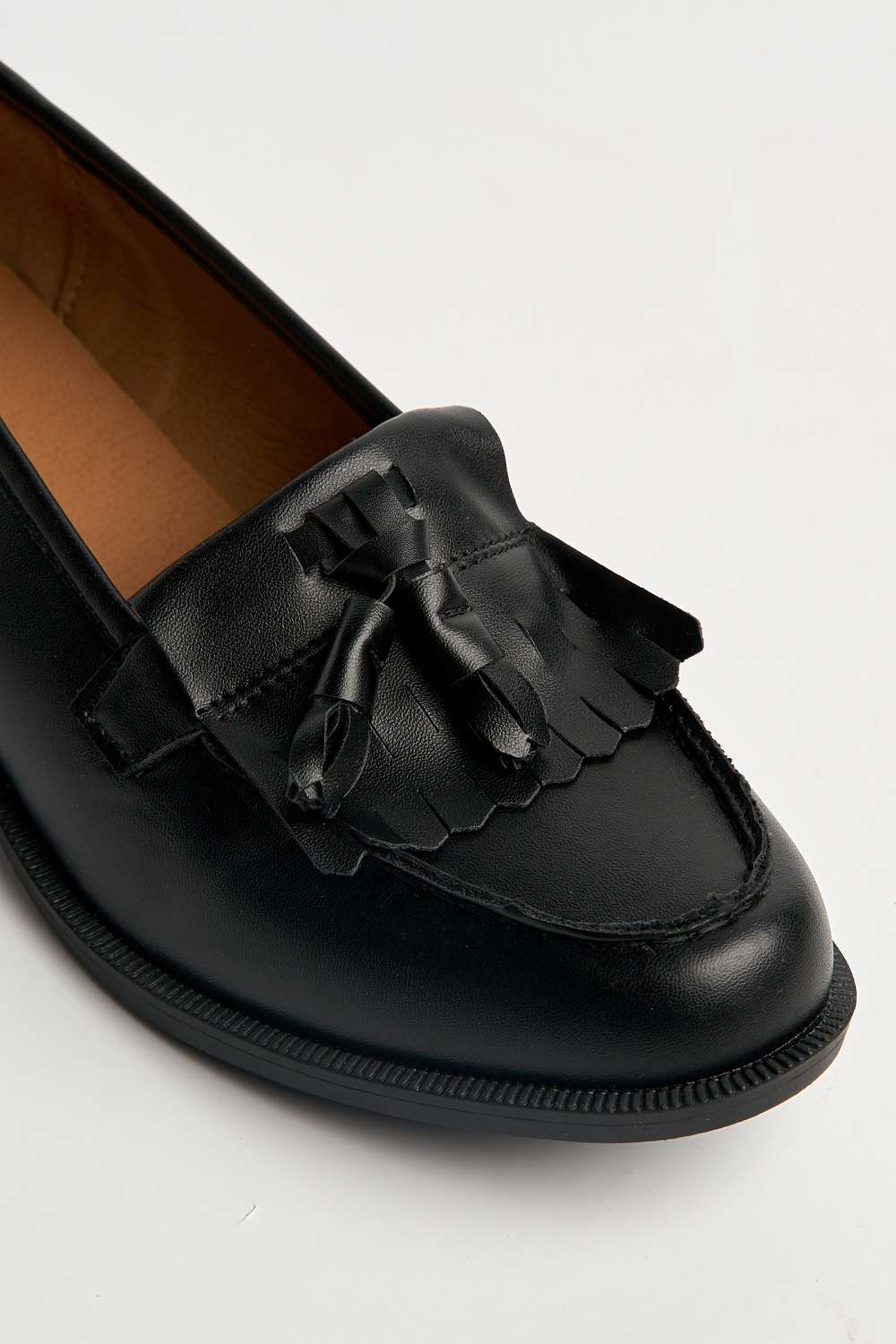 Radley Flat Fringe Toggle Loafer in Black Matt - Image 6