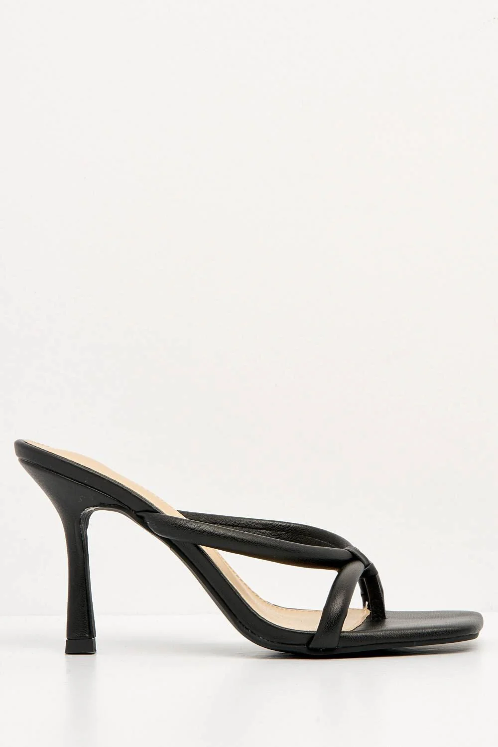 Zample Knot Detail Mule in Black - Image 5