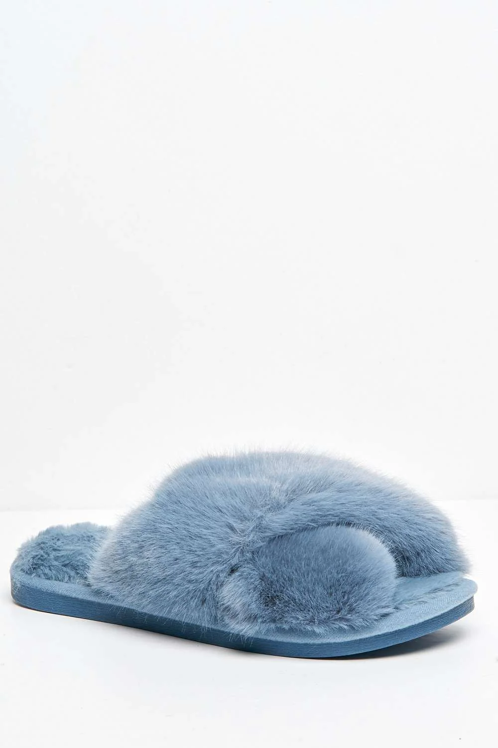 Zhuzh Fluffy Knot Slider in Blue - Image 4